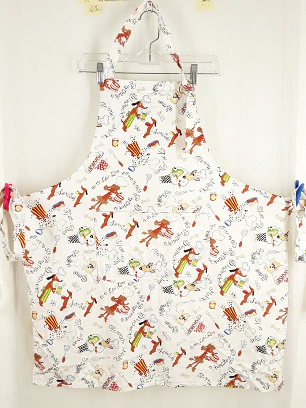 Now Designs Adjustable Apron, Dog Lover Cook Chef BBQ Bar-B-Que dogs doggies pup